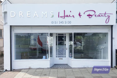 Dreams Hair & Beauty Sign One by Signs 2 Go